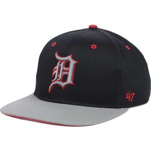 Detroit Tigers 47 Brand MLB Red Under Snapback Cap