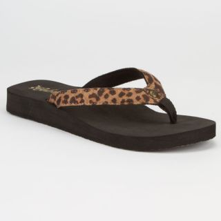 Fiesta Skinny Bounce Womens Sandals Leopard In Sizes 8, 10, 6, 7, 9 For
