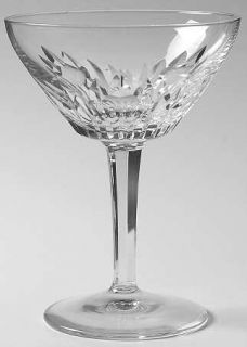 Royal Leerdam   Netherland Rubato Clear Champagne/Tall Sherbet   Thumbprint/Vert