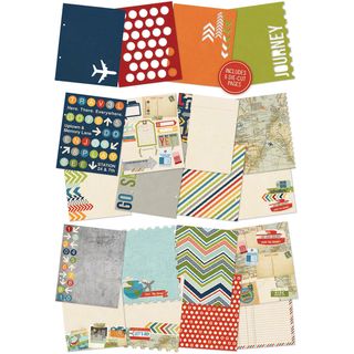 Urban Traveler Journal Pages 6x8in 12/sheets sn p