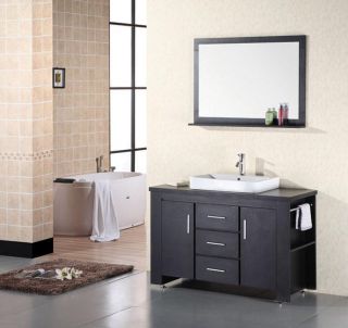 Design Element Franklin 48 inch Modern Bathroom Vanity Set
