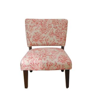 Kinfine Floral Gigi Fabric Slipper Chair N6939 F971