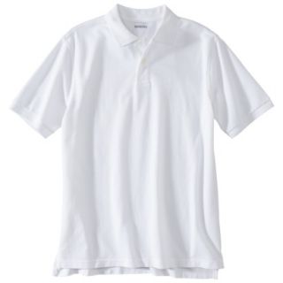 Merona Mens Short Sleeve Ultimate Polo   White XXXL