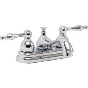 Premier Faucets 119264 Wellington Lead Free Centerset Two Handle Lavatory Faucet