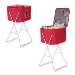 Picnic Time Atlanta Falcons Party Cube (RedMaterials PolyesterRemovable, collapsible stand so cooler is at a comfortable height Removable water resistant interior dividerLightweightStandard size integrated umbrella slot )