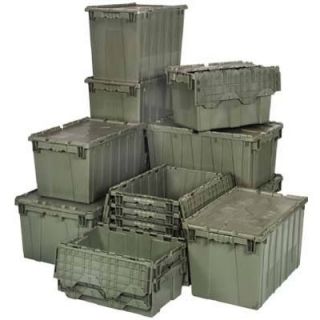 Quantum Storage Heavy Duty Attached Top Container   22 1/8in. x 12 3/16in. x 11