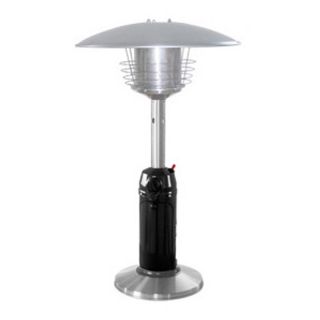 AZ Patio Heater Portable Black and Stainless Steel Tabletop Heater   HLDS032 BSS