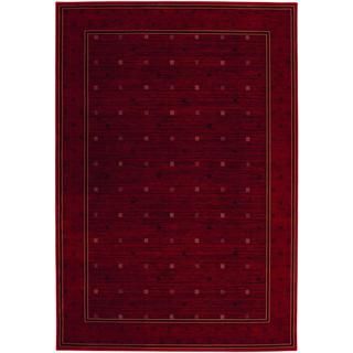 Everest Gridiron/ Crimson Rug (311 X 53) (CrimsonSecondary colors Black, rose rud, sage, sahara tanPattern GeometricTip We recommend the use of a non skid pad to keep the rug in place on smooth surfaces.All rug sizes are approximate. Due to the differe