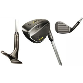 Cx3 Black Chrome 3 Wedge Set  56, 60 And 64 (Black, Silver,Dimensions 36x4x4Weight 4 )