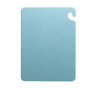 San Jamar KolorCut Cutting Board, 12 x 18 x 1/2 in, NSF, Blue