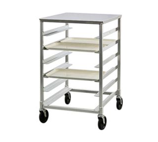 New Age Mobile Full Height Tray Rack w/ (12)15x20 in Tray Capacity Side Loading Aluminum
