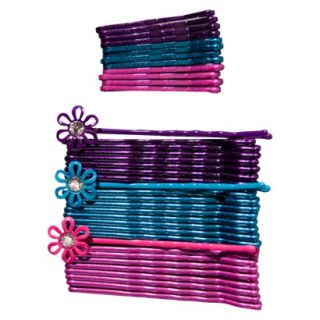 Gimme Basics Bobby Pins   Bright Purple/Blue/Pink (36 Count)