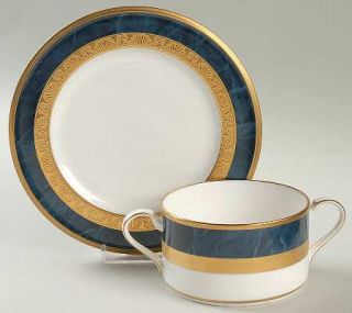 Noritake Mendelson Cream Soup Bowl & Bread Plate/Saucer Set, Fine China Dinnerwa