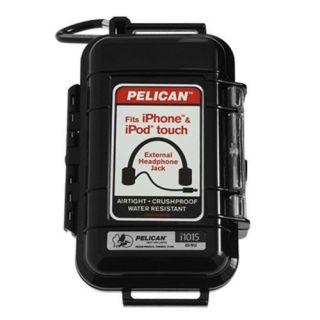 Pelican i1015BLK Case, 5.14 x 2.64 x 1.37 Phone Case Black