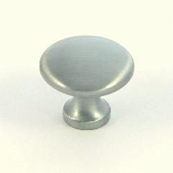 Satin Pewter Plain Round Cabinet Knobs (pack Of 10)