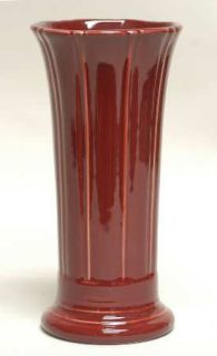 Homer Laughlin  Fiesta Cinnabar (Newer) Vase, Fine China Dinnerware   Cinnabar (