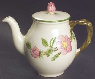 Franciscan Desert Rose (Usa Backstamp) Individual Coffee Pot & Lid, Fine China D