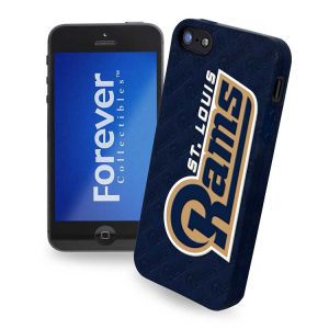St. Louis Rams Forever Collectibles IPHONE 5 CASE SILICONE LOGO