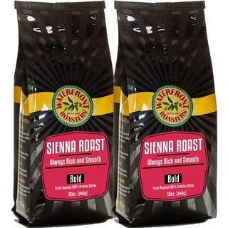 Waterfront Roasters Sienna Roast Ground Coffee (set Of 2 12 oz Bag)