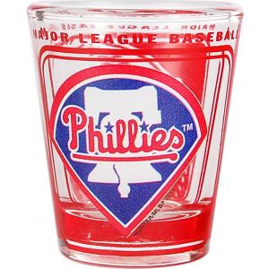 Philadelphia Phillies 3D Wrap Color Collector Glass
