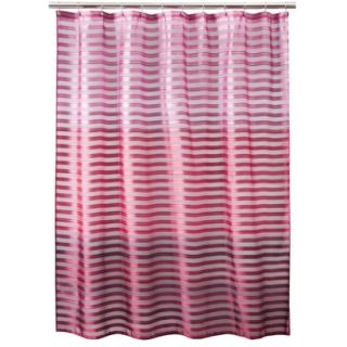 Ombre Stripe Shower Curtain   Pink (70x71)