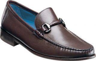 Mens Florsheim Sarasota Bit   Brown Smooth Leather Moc Toe Shoes