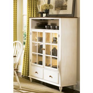 Liberty Low Country Linen Sand Curio Cabinet