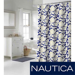 Nautica Palmetto Bay Cotton Shower Curtain