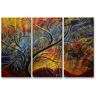 Megan Duncanson Golden Dance Metal Wall Art (LargeDimensions 23.5 inches high x 38 inches wide )