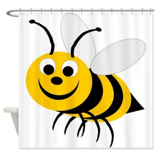  Bee Design Shower Curtain  Use code FREECART at Checkout