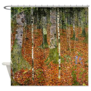  Silver Birches by Klimt Shower Curtain  Use code FREECART at Checkout