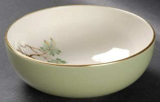 Lenox China Westwind Individual Salad Bowl, Fine China Dinnerware   Green,Brown,