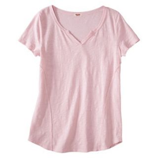 Mossimo Supply Co. Juniors Washed Tee   Pouty Pink XS(1)