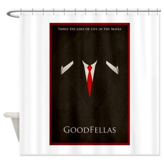  GoodFellas Minimal Poster Design Shower Curtain  Use code FREECART at Checkout