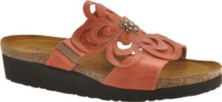 Womens Naot Sandy   Coral Reef Leather Casual Shoes