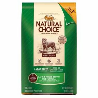 Nutro Natural Choice Limited Ingredient Diet Lamb & Whole Brown Rice Large Breed Adult Dog Food, 30 lbs.