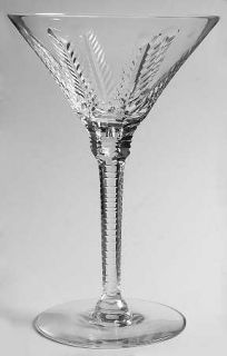 Seneca Greenbriar Champagne/Tall Sherbet   Stem #476, Cut #671