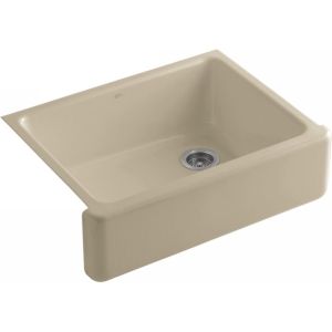 Kohler K 6487 33 Whitehaven Self Trimming apron front single basin sink with tal