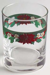 Tienshan Deck The Halls (Verge) 12 Oz Glassware Double Old Fashioned, Fine China