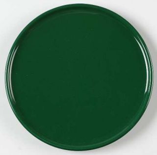 Waechtersbach Solid Colours Hunter Green Salad Plate, Fine China Dinnerware   Al