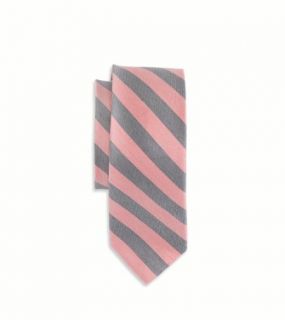 Pink AEO Striped Tie, Mens One Size