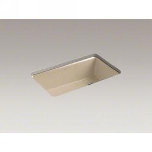 Kohler K 5871 5UA3 33 Riverby Riverby  Single Bowl Undermount Kitchen Sink with