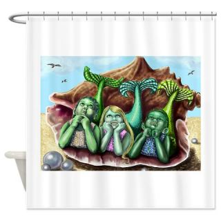  Three Pearls Shower Curtain  Use code FREECART at Checkout