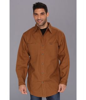 Carhartt Classic Canvas Shirt Jacket   Tall Mens Clothing (Brown)