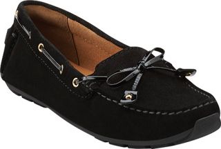 Womens Clarks Dunbar Cruiser   Black Suede Casual Shoes