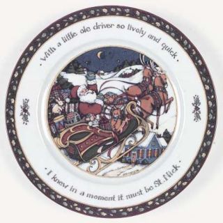 International Christmas Story Dinner Plate, Fine China Dinnerware   Porcelain,Su