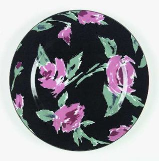 Mikasa Fashion Rose Dinner Plate, Fine China Dinnerware   Abstract Pink Rose On