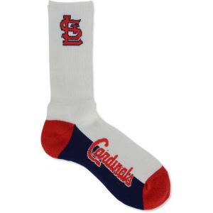 St. Louis Cardinals For Bare Feet Crew White 506 Sock