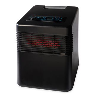 Honeywell Black Energy Smart Infrared Heater (BlackMaterials Plastic/metalCubic feet per minute 0Overall dimensions 18.39 inches high x 15.75 inches wide x 18.11 inches deepEnergy saver YesSettings Two (2) continuous heat settings )
