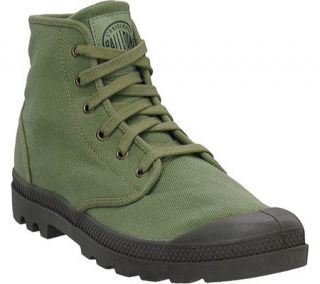 Mens Palladium Pampa Hi Canvas 02352   Otan/Army Green Boots